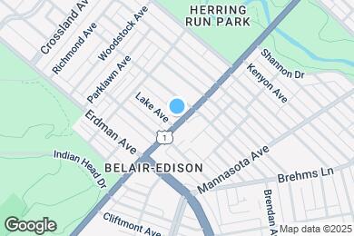 Map image of the property - 3420 Belair Rd