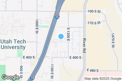 Map image of the property - 290 S 1200 E