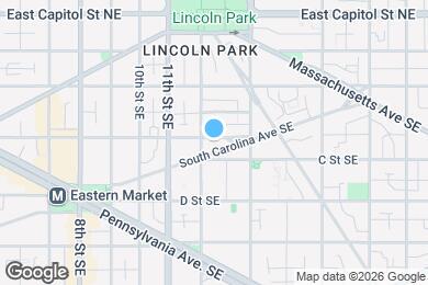 Map image of the property - 1215 C St SE