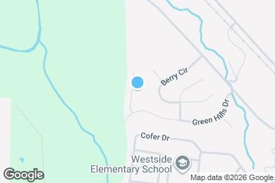 Map image of the property - 771 Cedar Ln