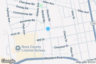 Map image of the property - 478 Arch St