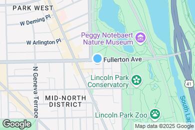 Map image of the property - 345 W Fullerton Pky