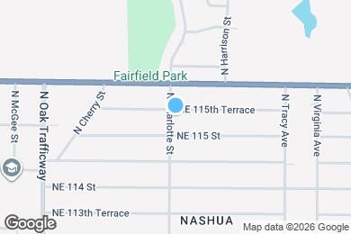 Map image of the property - 11515 N Charlotte St