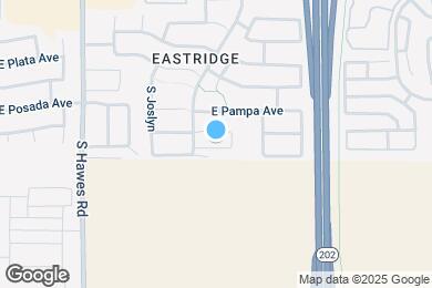 Map image of the property - 8626 E Peralta Ave