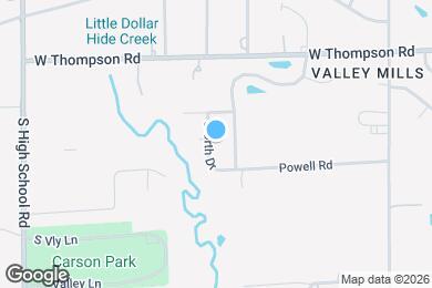 Map image of the property - 5147 S Orth Dr