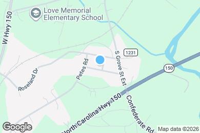 Map image of the property - 1458 Rhodes Rhyne Rd