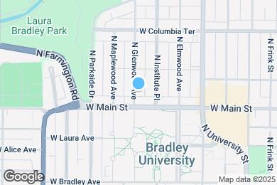 Map image of the property - 1012 N Glenwood Ave