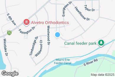 Map image of the property - 1510 Spruce Ave