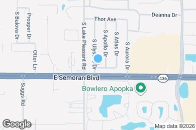 Map image of the property - 307 S Ulysses Dr
