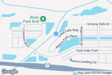 Map image of the property - 1907 Great Falls Way