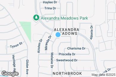 Map image of the property - 6216 Melanie Dr