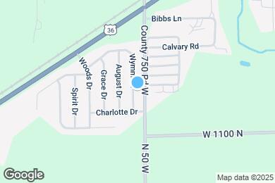Map image of the property - 10852 Wymm Ln