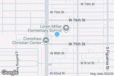 Map image of the property - 924 W 78th St