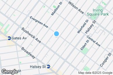 Map image of the property - 1137 Jefferson Ave