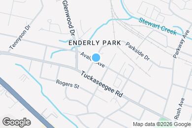 Map image of the property - 1101 Fern Ave