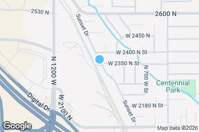 Map image of the property - 2343 Sunset Dr