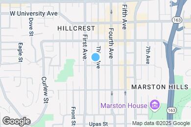 Map image of the property - 3700 Third Ave