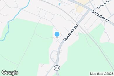 Map image of the property - 438 Masonic Dr