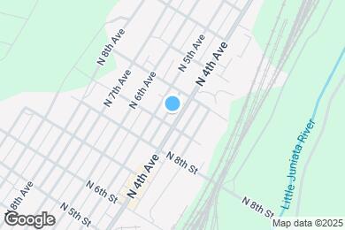 Map image of the property - 909 N 4th Ave