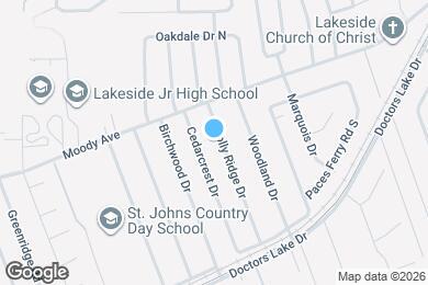 Map image of the property - 2742 Holly Ridge Dr