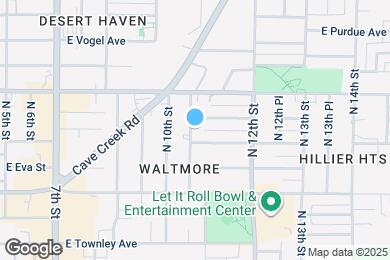 Map image of the property - 9213 North 11th St