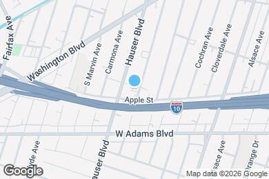 Map image of the property - 2425 - 2431 S. Ridgeley Dr