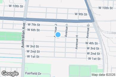 Map image of the property - 849 W 5th St