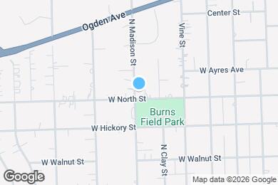 Map image of the property - 425 W North St