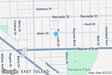 Map image of the property - 716 Plymouth St