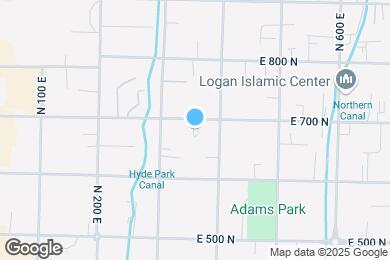 Map image of the property - 360 E 700 N