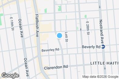 Map image of the property - 2363 Bedford Ave