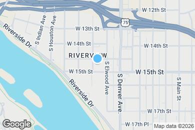 Map image of the property - 1441 S Frisco Ave