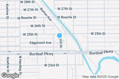 Map image of the property - 2460 Bond St