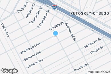 Map image of the property - 5203 Maplewood St