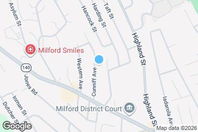 Map image of the property - 21 Cunniff Ave