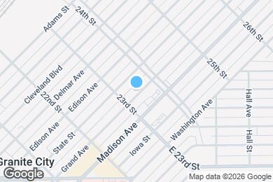 Map image of the property - 2317 Grand Ave