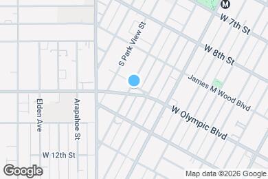 Map image of the property - 1000 S Grand View St