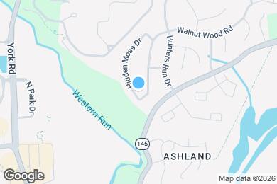 Map image of the property - 907 Hidden Moss Dr
