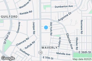 Map image of the property - 518 Chestnut Hill Ave