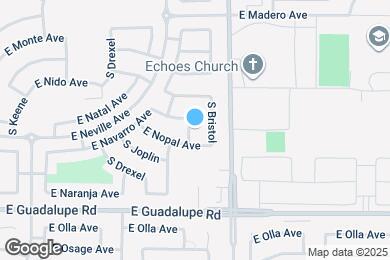 Map image of the property - 2621 S Parrish