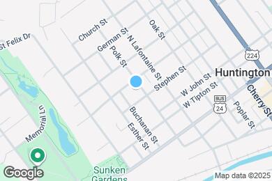 Map image of the property - 732 Polk St