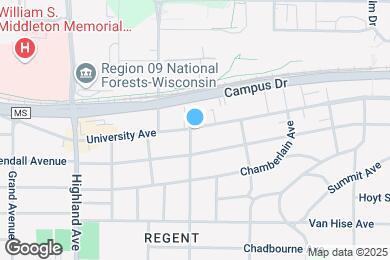 Map image of the property - 2143 University Ave