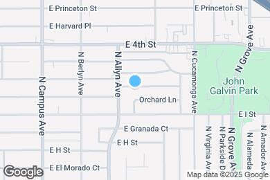 Map image of the property - 934 Plaza Serena