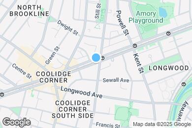 Map image of the property - 1249 Beacon St