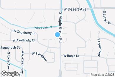 Map image of the property - 9040 W Avalanche Ct