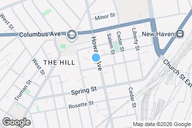 Map image of the property - 534 Howard Ave