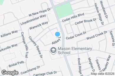 Map image of the property - 1635 Abbey Ln