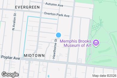 Map image of the property - 282 Hawthorne St