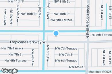 Map image of the property - 214 NW 8th Terrace