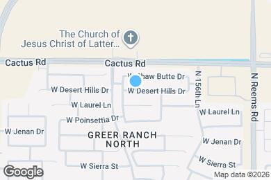 Map image of the property - 15862 W Desert Hills Dr